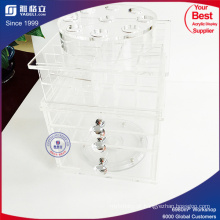 Clear Desk Acrylic Lipstick Holder with Drawers